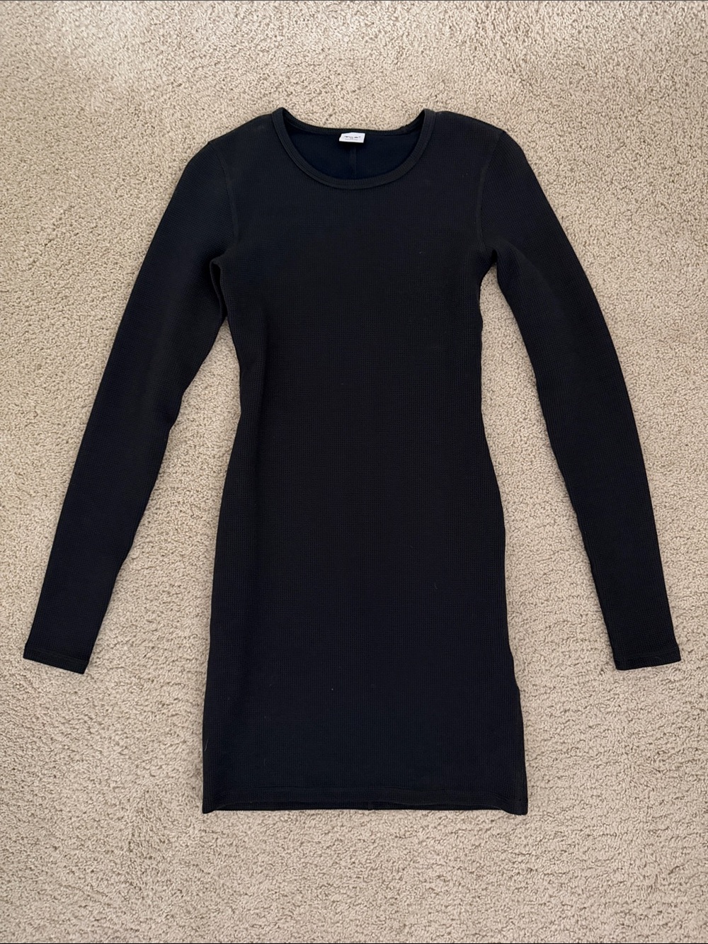 Black Long Sleeve Bodycon Dress
